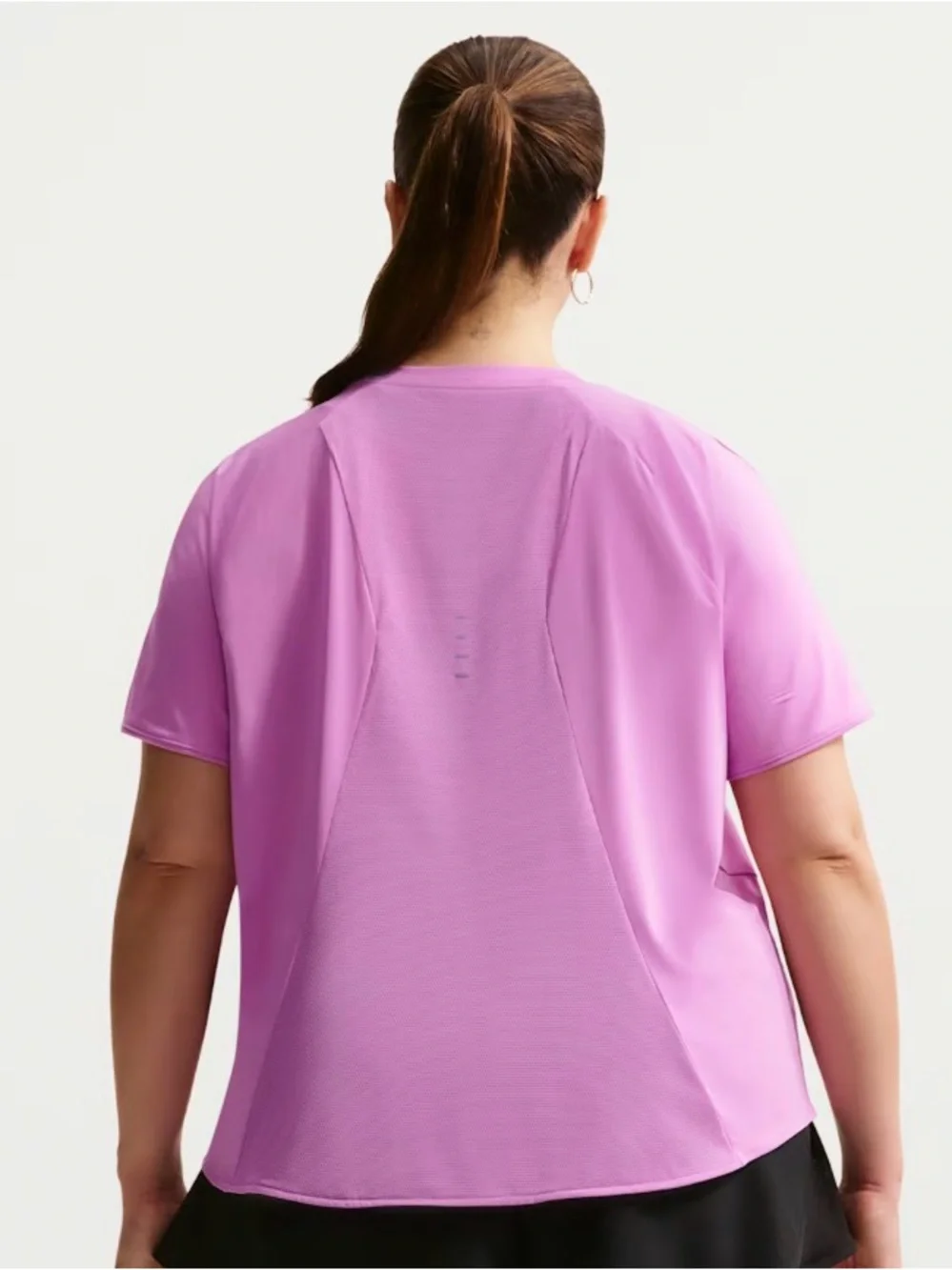 Women’s Nike Swift Dri-FIT Running Top Light Magenta/Pink Reflective | Size: 3X